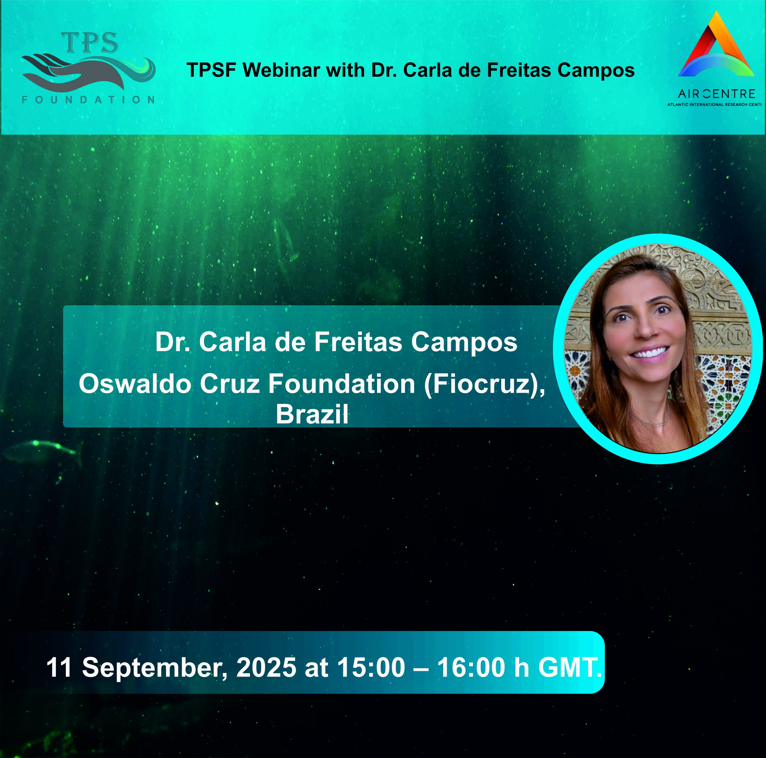 Trevor Platt Science Foundation Webinar on Blue One Health