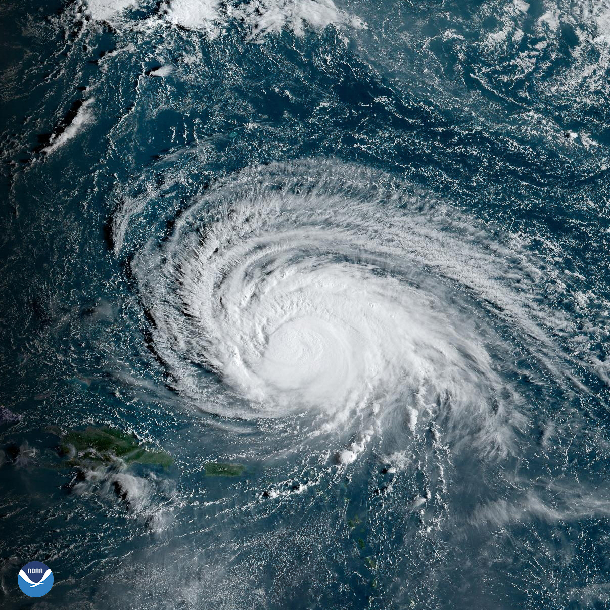 Hurricane Lee and Tropical Storm Margot Churning Over the Atlantic