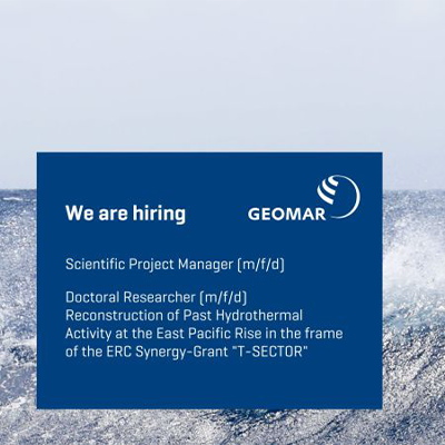 GEOMAR Helmholtz Centre for Ocean Research Kiel is offering a position of a Scientific Project Manager
