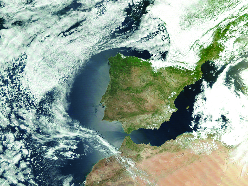 Open Access to Earth Observation, Meteorology, and Ocean Data on the Atlantic Cloud