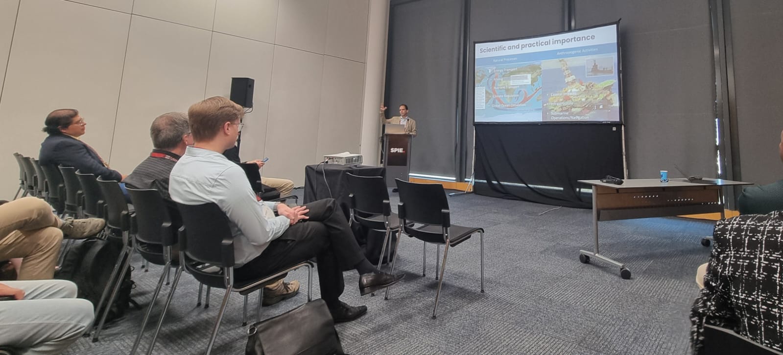 AIR Centre's Data Science team showcases world-first Internal Waves Service at SPIE Sensors + Imaging 2025