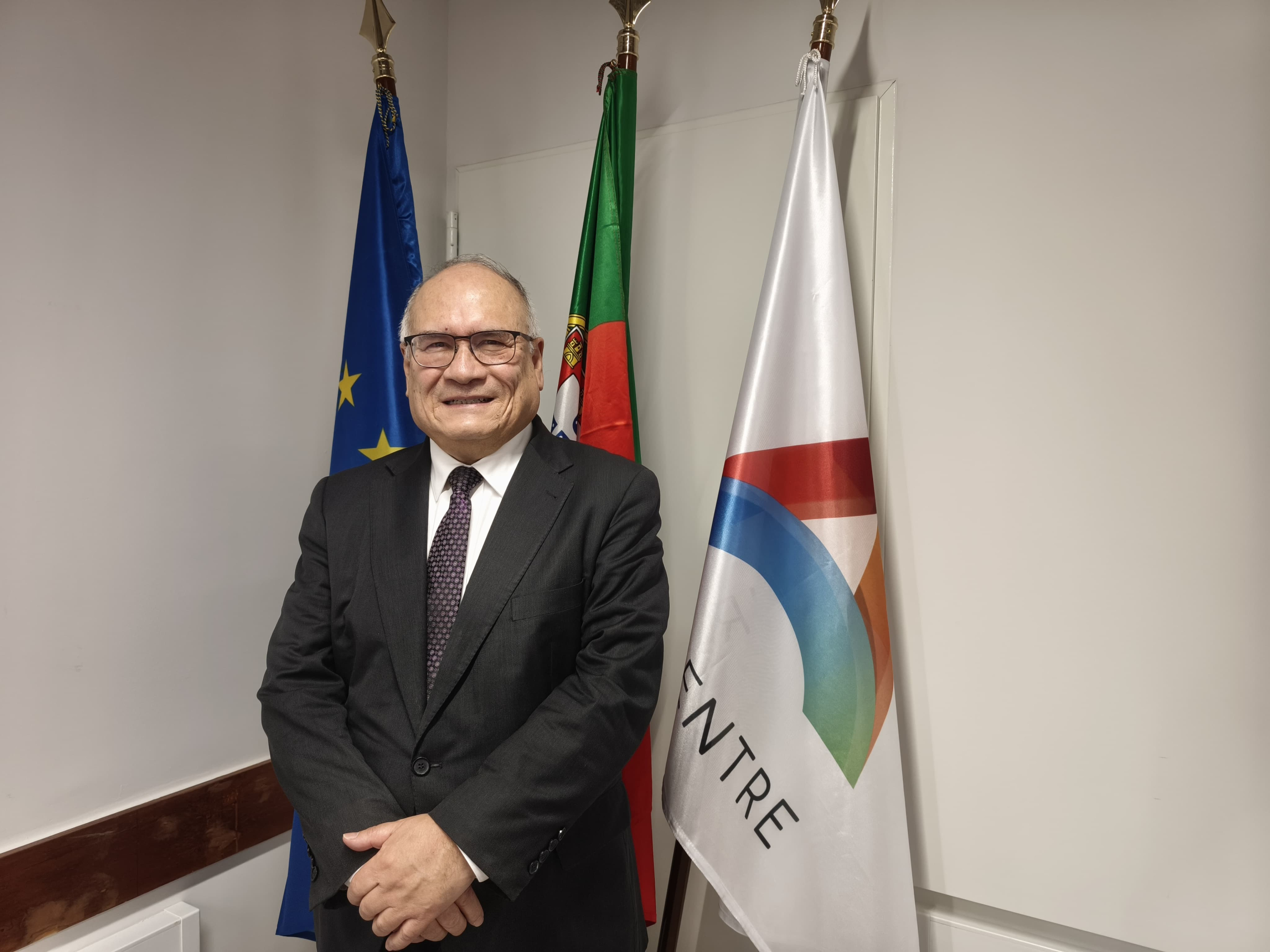 UNAM Professor Dr. Salvador Landeros Ayala discusses Atlantic research cooperation at the AIR Centre in Lisbon