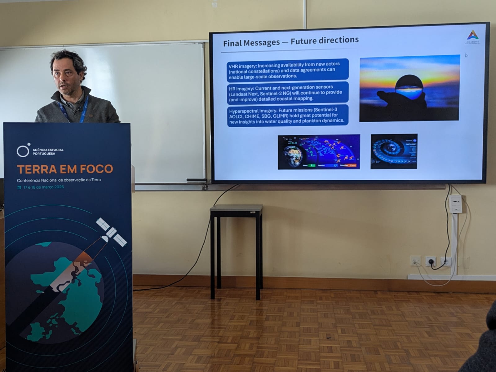 Terra em Foco highlights how Earth Observation can support ocean science, from whale detection to invasive algae monitoring